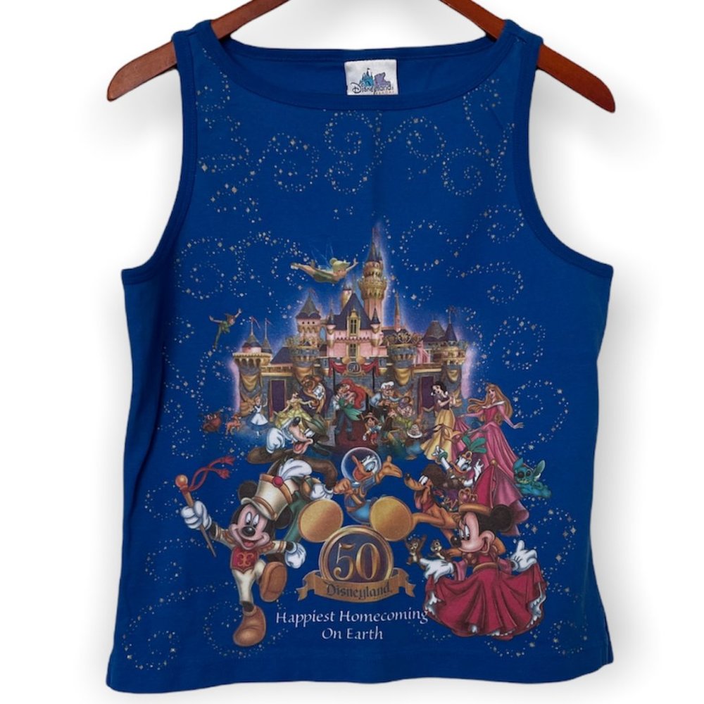 NWOT Disneyland 50th Anniversary Tank Top (2005)